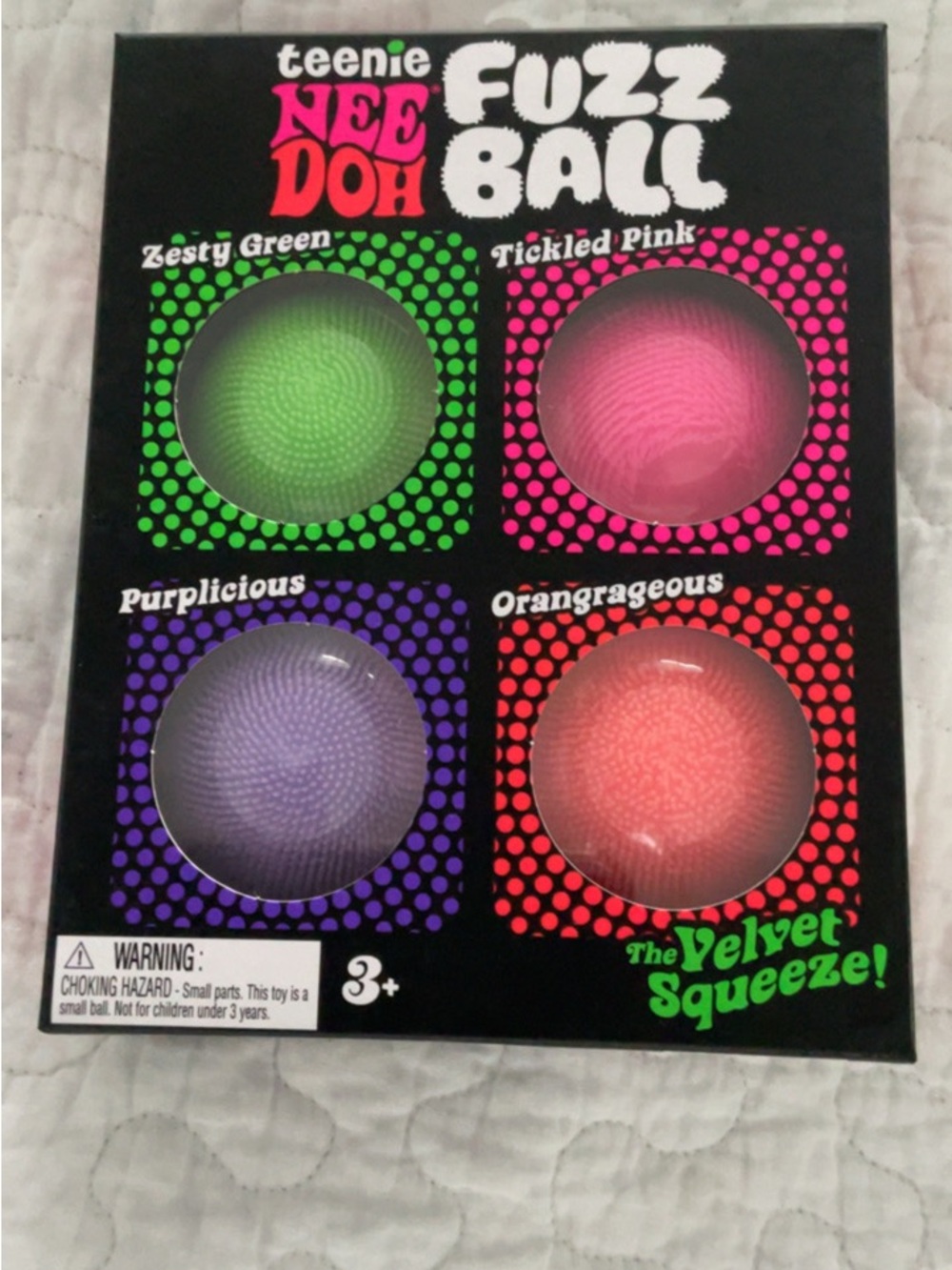 🚨🔥TIKTOK VIRAL ULTRA RARE NEEDOH 100% AUTHENTIC Teenie Nee Doh Fuzz Ball Set